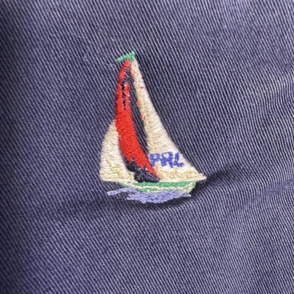 Ralph Lauren Pants Men 30x30 Polo Chino 7oz Twill Brushed Trouser Yacht Sailboat
